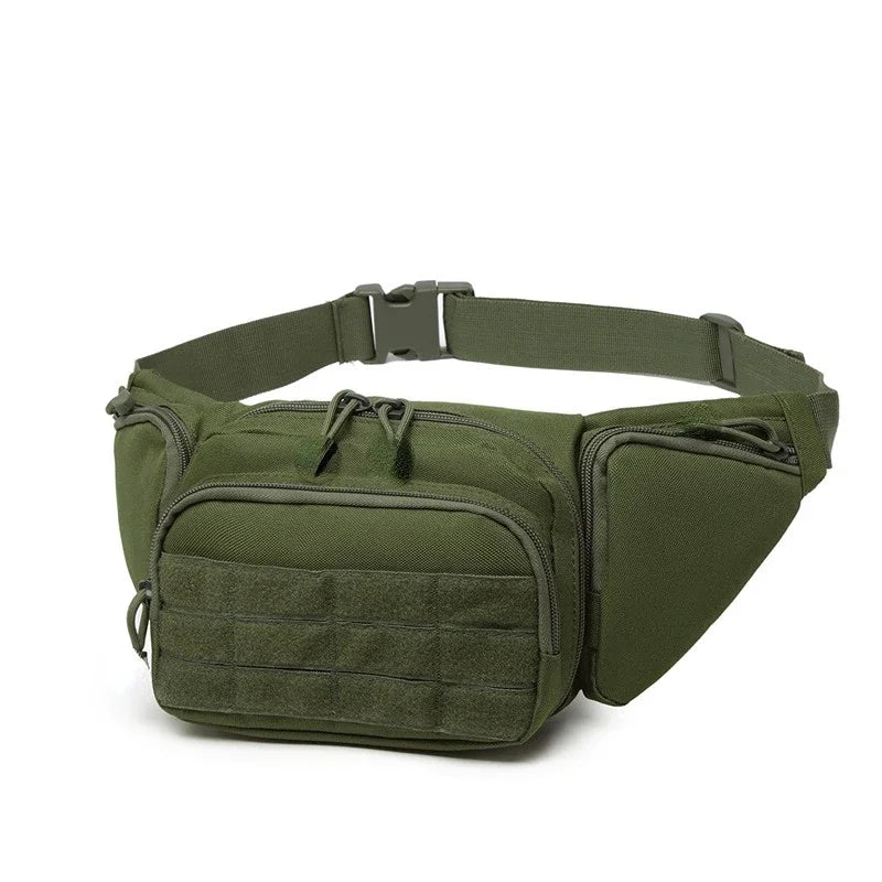 Tactical Waist Pack Outdoor Hiking Waist Bag Running Sports Functional Bag Cycling Bag Bum Bag Multi-functional Tool Shoulder