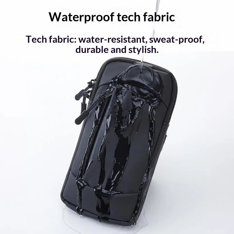 Homefish Running Armband Bag Phone Case Universal Sports Armband Arm Pouch Phone Holder Mobile Waterproof Wrist Band