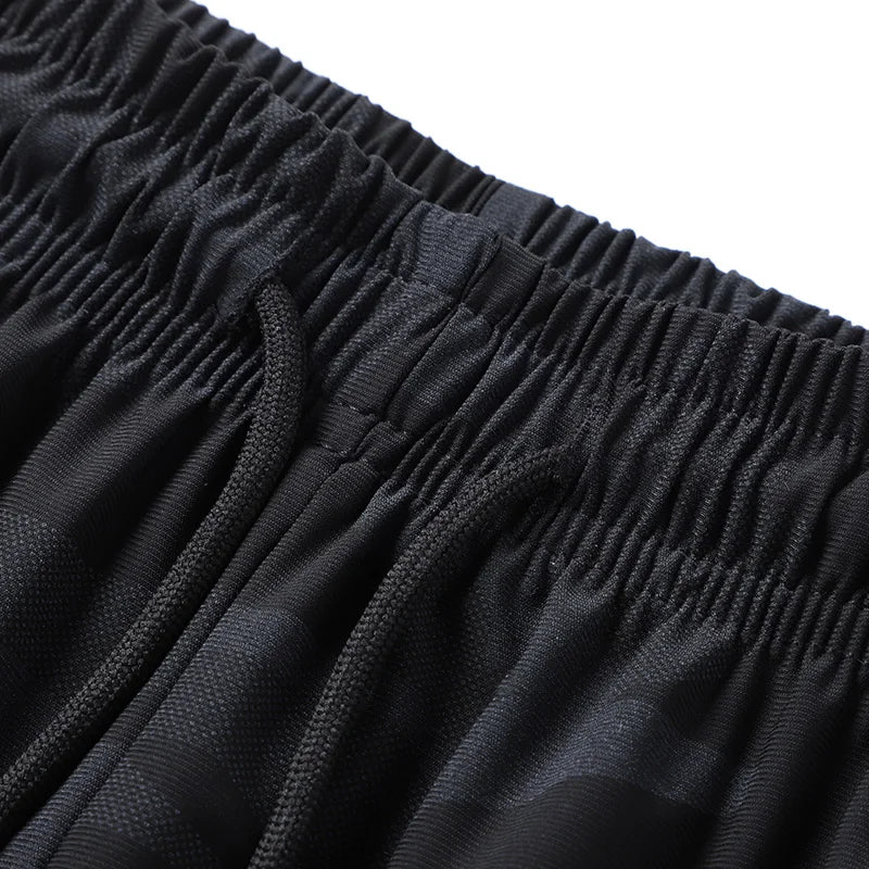 SONECHOKI Running Shorts Men Camouflage Basketball Sport Gym Mesh Breathable Shorts Fitness Training Workout Bottom Male Casual