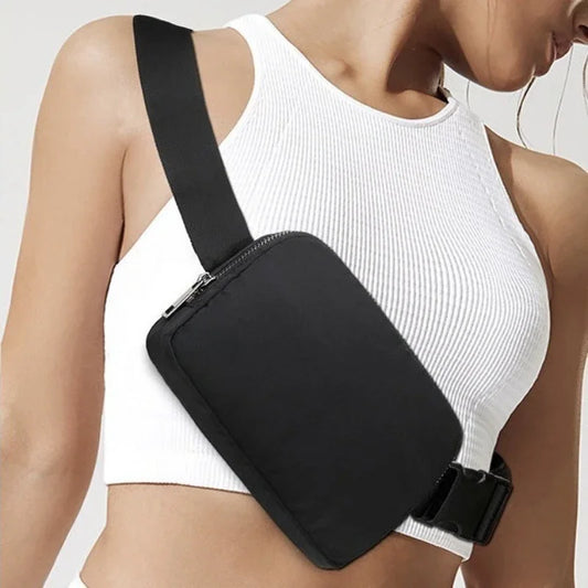 Multi-functional Sports Crossbody Bag Waist Bag Walking Bag Hand-held Bag Waterproof and Large Capacity