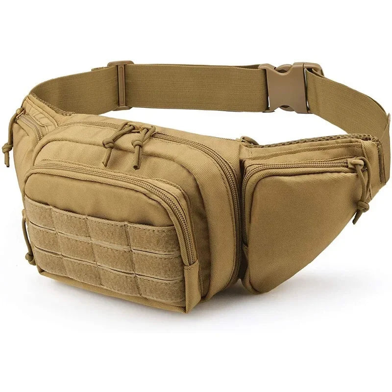 Tactical Waist Pack Outdoor Hiking  Waist Bag Running Sports Functional Bag Cycling Bag Bum Bag Multi-functional Tool Shoulder