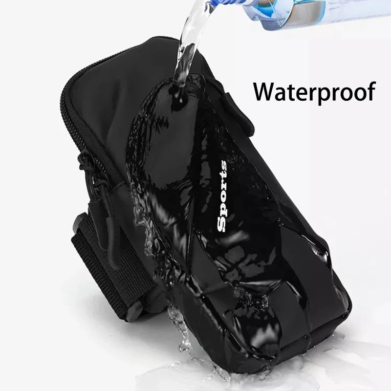 Running Phone Holder Jogging Bags for iPhone Universal Waterproof Sports Armband Phones Arm Bag Running Accessory