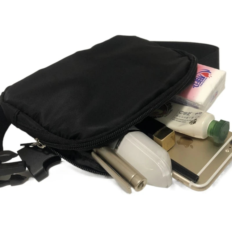 Multi-functional Sports Crossbody Bag Waist Bag Walking Bag Hand-held Bag Waterproof and Large Capacity
